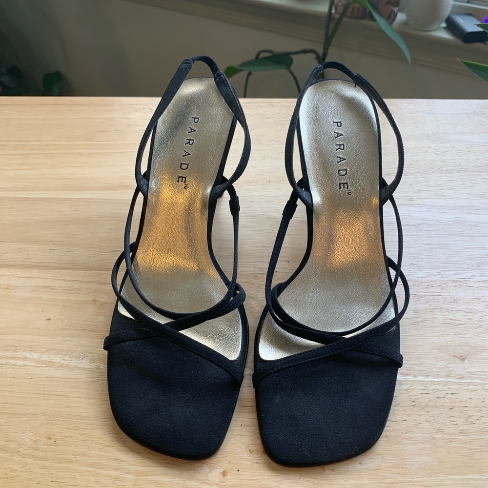 Parade Black Heels
